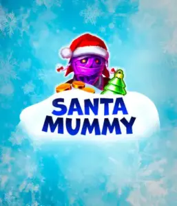  Откройте для себя уникальный слот "Santa Mummy" от Belatra, где мумия в костюме Санты добавляет веселья в праздники. На изображении представлена мумия, одетая в костюм Санты, окруженная снежными хлопьями. Она приносит атмосферу зимних праздников. Название игры "Santa Mummy" выделено крупными белыми буквами на голубом облаке.